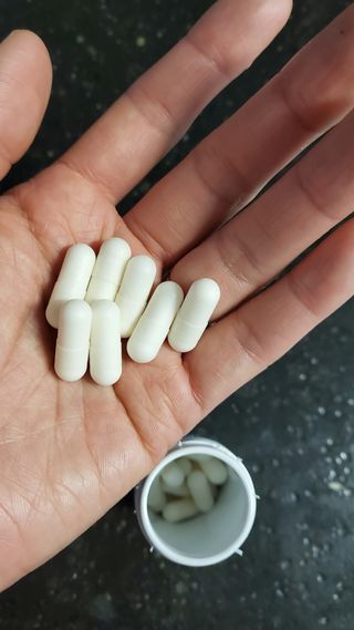 메디타민 인체유래 비피더스 포스트 프로바이오틱스 — 4.5점을 준 리뷰어가 2021년 6월 올린 사용 사진