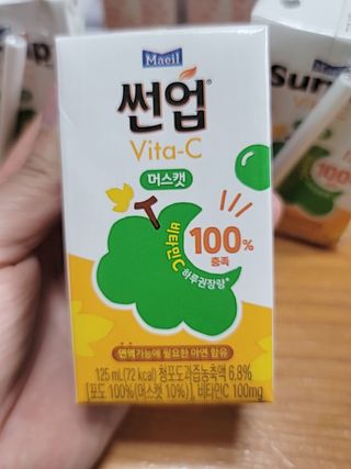 썬업비타씨 썬업 Vita-C — 5점을 준 리뷰어가 2021년 6월 올린 사용 사진