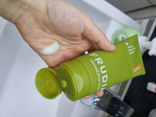[후르디아] 아보카도 비건 약산성 효소필링젤 — 4.5점을 준 리뷰어가 2024년 2월 올린 사용 사진