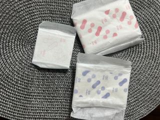 N[템포] 템포 패드 내추럴 순면 생리대 SET(중형 슬림 + 대형 + 라이너) — 5점을 준 리뷰어가 2024년 2월 올린 사용 사진