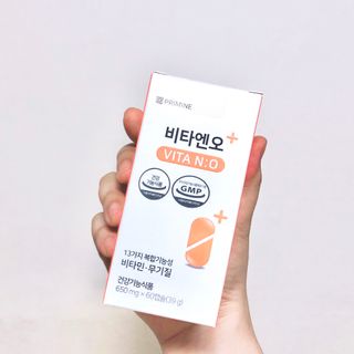 프리마인 성큼다가온 봄, 이너뷰티를 챙겨야 피부도 화사하게, 컨디션도 활기차게. 흡수율을 높인 고효율 비타민. — 4.5점을 준 리뷰어가 2022년 8월 올린 사용 사진