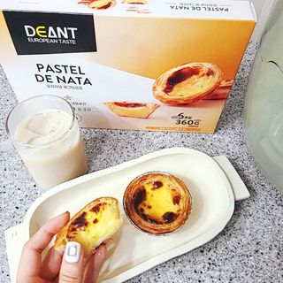 디앙뜨 포르투갈 에그타르트 오리지널 맛+패션후르츠 맛 중 택1 — 5점을 준 리뷰어가 2021년 7월 올린 사용 사진