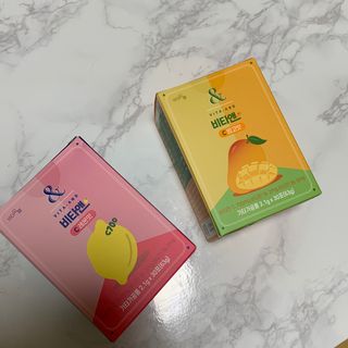 비타앤C 레몬맛, 망고맛 — 5점을 준 리뷰어가 2021년 7월 올린 사용 사진
