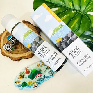 제주인디 삼달리 브리즈 바디&필로우 릴렉싱 미스트 제주 하귤 — 5점을 준 리뷰어가 2023년 2월 올린 사용 사진