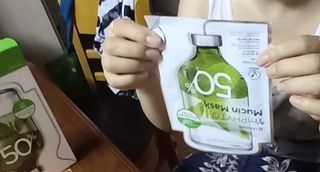 리더스코스메틱 리더스 아임피토 마스크 6종 — 5점을 준 리뷰어가 2021년 9월 올린 사용 사진