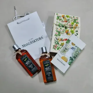 체코 비건화장품 마뉴팍투라 향좋은 천연 맥주샴푸 맥주샤워젤 — 3.5점을 준 리뷰어가 2022년 5월 올린 사용 사진