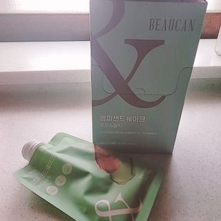 [뷰캔] 건강한 식사대용 앰퍼샌드 단백질 쉐이크 초코&말차 50g — 5점을 준 리뷰어가 2022년 6월 올린 사용 사진