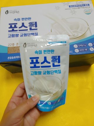 자연에온 마시는 프로틴 고함량 균형단백질 음료 포스틴 125ml 10개입 1BOX — 5점을 준 리뷰어가 2021년 3월 올린 사용 사진