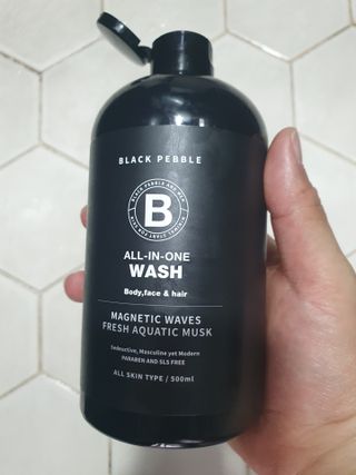 블랙페블 올인원 워시 마그네틱 웨이브 500ml — 5점을 준 리뷰어가 2021년 5월 올린 사용 사진