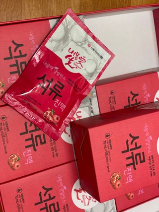 서울약사신협_내몸애생발란스석류_70ml x 30포 — 5점을 준 리뷰어가 2021년 4월 올린 사용 사진