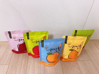 아비삭과일칩 5종 /딸기,사과,배,귤,무화과 5종 — 5점을 준 리뷰어가 2021년 5월 올린 사용 사진