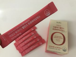 아임오 Y와이 밸런스 프로바이오틱스 30포 — 5점을 준 리뷰어가 2021년 12월 올린 사용 사진