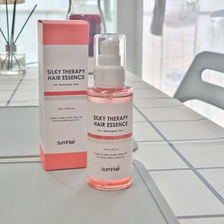 썸헤어 / SUMHAIR 썸헤어 실키 테라피 헤어 에센스 — 5점을 준 리뷰어가 2021년 4월 올린 사용 사진