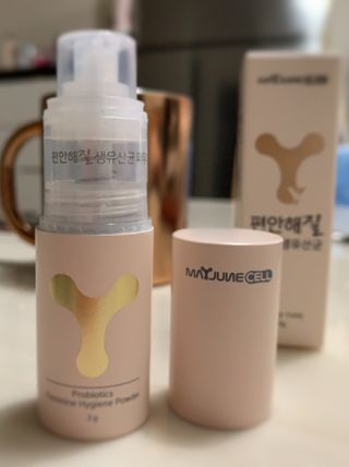 메이준뉴트리 메이준쎌 편안해질 Y케어 유산균 — 5점을 준 리뷰어가 2021년 4월 올린 사용 사진