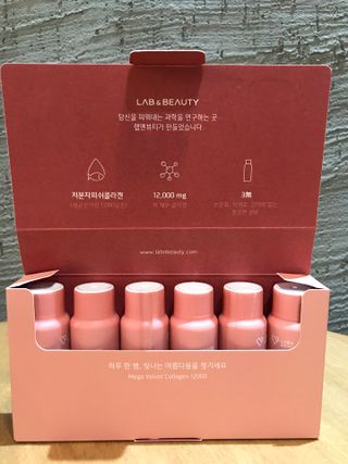 랩앤뷰티 메가 벨벳 콜라겐 12000 — 5점을 준 리뷰어가 2021년 5월 올린 사용 사진