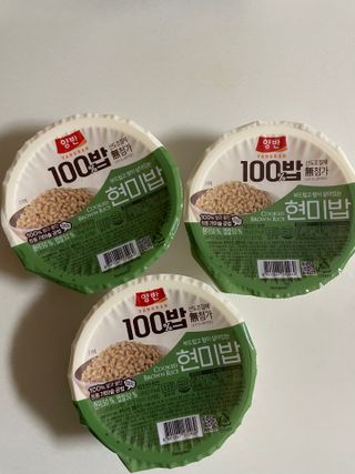[구매평]양반 동원 양반 100밥 현미밥, 130g, 12개 — 5점을 준 리뷰어가 2025년 5월 올린 사용 사진