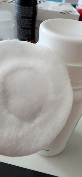 whol 키토클린 200ml - 항균항바이러스 강아지 눈 코 입 귀 세정탈취 고양이 턱드름제거 무향 워터리스 대용량 — 5점을 준 리뷰어가 2022년 10월 올린 사용 사진