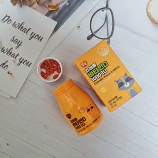 앙팡 츄어블 비타민D 1000 IU 130mg x 90정 — 4점을 준 리뷰어가 2022년 12월 올린 사용 사진