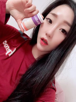 웰리카 더블유 100억 유산균 — 5점을 준 리뷰어가 2021년 1월 올린 사용 사진