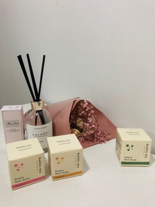 버블데이 배쓰밤 거품입욕제 버블바 6종 — 5점을 준 리뷰어가 2021년 8월 올린 사용 사진
