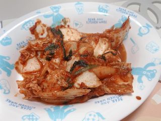 셰프애찬 알배기 겉절이 김치 1kg — 5점을 준 리뷰어가 2022년 11월 올린 사용 사진