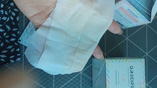 디레시피 세안이 필요없는 순한 클렌징 티슈 — 5점을 준 리뷰어가 2021년 4월 올린 사용 사진