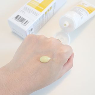 랑벨 비타 에너지 잡티 크림 75ml (피부 속 기미완화크림) — 5점을 준 리뷰어가 2022년 6월 올린 사용 사진
