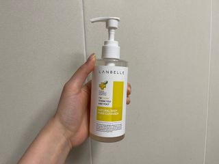 랑벨 내츄럴 딥 포어 클렌저 210ml (저자극 약산성 천연 클렌징 젤) — 5점을 준 리뷰어가 2022년 3월 올린 사용 사진