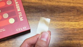 프리마인 귀족의 콜라겐, 92배 흡수율. 럭셔리 프리미엄 셀라브 콜라겐필름 30매 — 5점을 준 리뷰어가 2021년 12월 올린 사용 사진