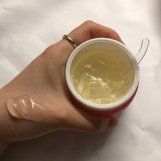 SOONWITH 바이오 수퍼 아쿠아 하이드로 젤 크림 — 4.5점을 준 리뷰어가 2021년 4월 올린 사용 사진