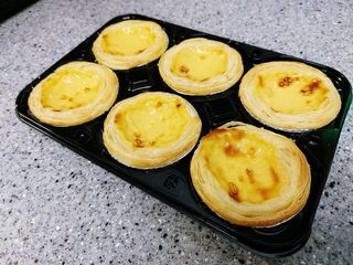 디앙뜨 포르투갈 에그타르트 오리지널 맛+패션후르츠+초콜릿타르트 맛 중 택1 — 5점을 준 리뷰어가 2021년 7월 올린 사용 사진