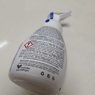 에티튜드 천연 젖병세정제 무향 아토베이비 폼타입 (295ml) 천연 친환경 비건 — 5점을 준 리뷰어가 2022년 8월 올린 사용 사진
