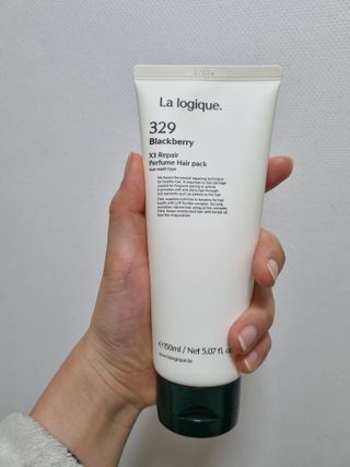 라로지크 X3 리페어 퍼퓸 헤어팩 150mℓ — 5점을 준 리뷰어가 2022년 1월 올린 사용 사진