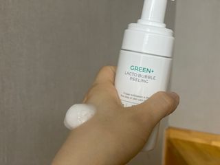 파시랩 그린 플러스 락토 버블 필링 — 4점을 준 리뷰어가 2021년 6월 올린 사용 사진