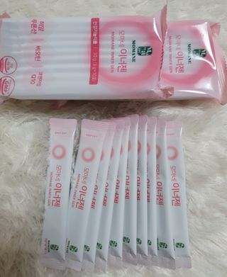[모마네] 이너뷰티 히알루론산 비오틴 코큐텐 저분자피쉬콜라겐 - 3 g 30포 ★석류맛 — 5점을 준 리뷰어가 2021년 12월 올린 사용 사진
