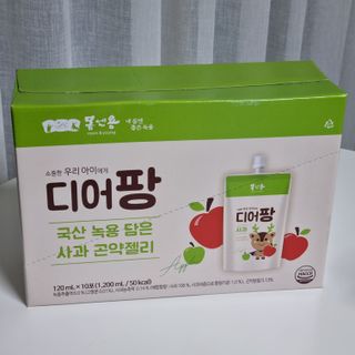[몸엔용] 우리 아이 건강간식, 달콤한 녹용곤약젤리 디어팡 4종 — 5점을 준 리뷰어가 2022년 3월 올린 사용 사진