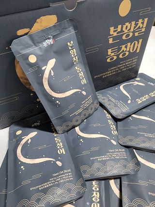 [비린내 완벽제거] 본황칠 통장어 국내산 장어즙 아르기닌 2800mg 장어즙효능 기력보강 — 5점을 준 리뷰어가 2022년 8월 올린 사용 사진