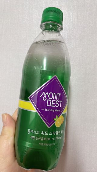 몽베스트 Montbest with Sparkling water Lemon OR Lime 20병(랜덤) — 5점을 준 리뷰어가 2022년 9월 올린 사용 사진