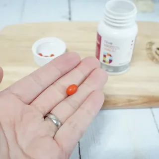 다나음 츄어블 비타민D 1000IU (130ml x 60캡슐) — 5점을 준 리뷰어가 2023년 3월 올린 사용 사진