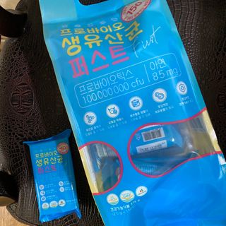 헬스업 핼스업 프로바이오 생유산균 퍼스트 — 5점을 준 리뷰어가 2021년 1월 올린 사용 사진