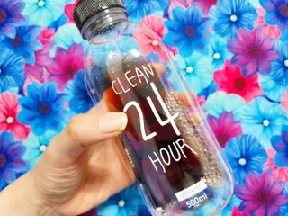 클린24시간 1BOX(5포) + 전용보틀(500ml) — 4.5점을 준 리뷰어가 2022년 11월 올린 사용 사진