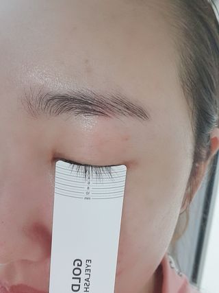 피부미 골드베릴 아이래쉬 앰플 10ml — 5점을 준 리뷰어가 2021년 9월 올린 사용 사진