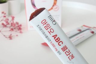 아임오 ABC 콜라겐 젤리 14포 — 5점을 준 리뷰어가 2021년 7월 올린 사용 사진