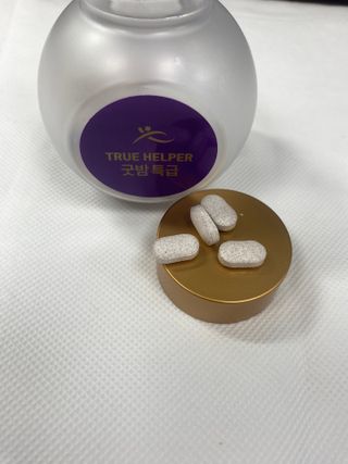 트루헬퍼 굿밤 특급 건강 보조제 수면 1박스 2개월분 — 5점을 준 리뷰어가 2023년 4월 올린 사용 사진