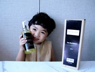 베네원 씨벅톤바디오일 — 5점을 준 리뷰어가 2021년 7월 올린 사용 사진