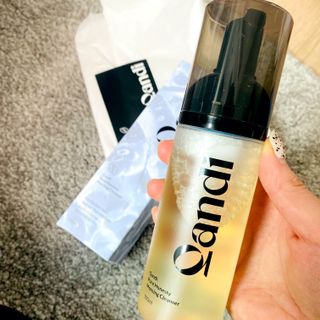 헤어플러스 콴디 아침세안제 폼클렌징 퓨어 어니스티 모닝클렌저 — 4.5점을 준 리뷰어가 2021년 6월 올린 사용 사진