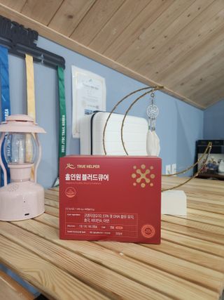 트루헬퍼 홀인원 블러드큐어 혈행+혈압+콜레스테롤 한번에 1박스 1개월 — 5점을 준 리뷰어가 2023년 2월 올린 사용 사진