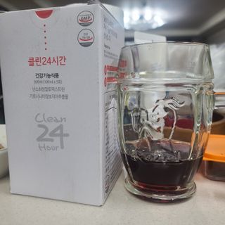 클린24시간 1BOX(5포) + 전용보틀(500ml) — 5점을 준 리뷰어가 2023년 2월 올린 사용 사진