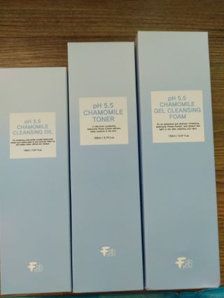 페브유 / FABYOU 페브유 pH5.5 캐모마일 젤 클렌징 폼 + 클렌징 오일 + 토너 3종 세트 — 5점을 준 리뷰어가 2021년 6월 올린 사용 사진