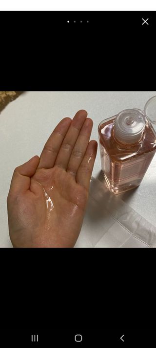 [바디셀런스] 속보습+사용감+향 모두 잡은 / 세라드린 속보습 핑크토너 300ml — 5점을 준 리뷰어가 2022년 3월 올린 사용 사진